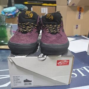 Mens Vans Half Cab 10.5 Outdoor Purple/Black New